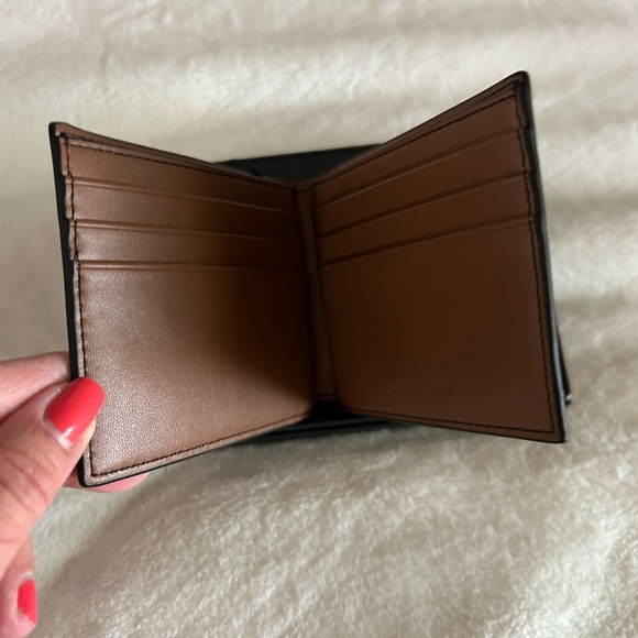 🔥 Michael Kors Andy slim Mens billfold leather wallet (New with Tags)🔥 - Picture 2 of 6